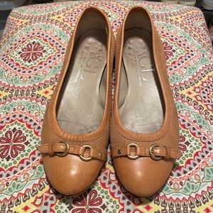 AGL Woven Cap Toe Monika Flat
